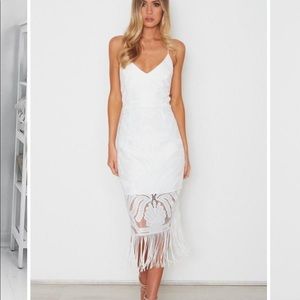 Khaleesi Tassel Lace Dress